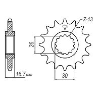 картинка Звезда ведущая KLICK 20603-16 (JTF333.16) от магазина moto-bazar61.ru