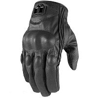 Перчатки ICON PURSUIT BLACK S 3301-3384 S фото сбоку | Moto-Bazar