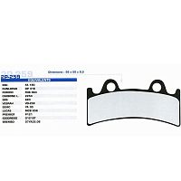 картинка Тормозные колодки Nissin 2P-259NS от магазина moto-bazar61.ru