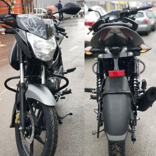 BAJAJ Pulsar NS 125  black/grey NS125 - детальные фото фото 4