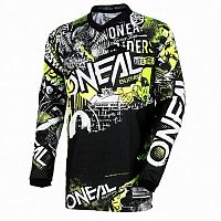 Майка кроссовая ONEAL Element Attack blk/yellow 2XL 0008-80 2XL фотоотчет | Moto-Bazar