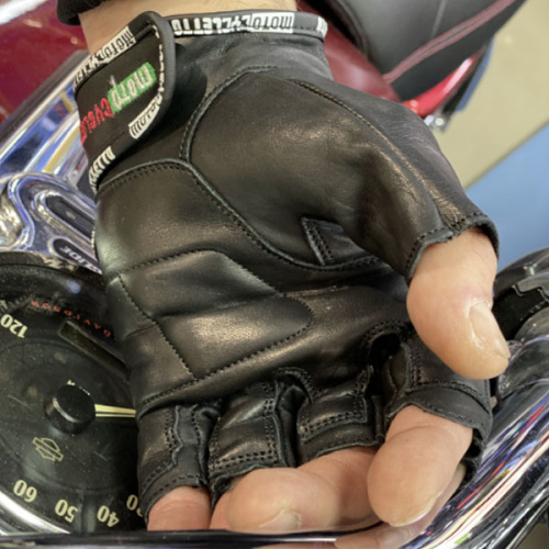 Перчатки Motocycletto Half-Finger blk "без пальцев" S 14756 - подробные фото  фото 3