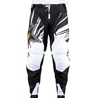 картинка Мотобрюки кроссовые MSR ROCKSTAR WHITE/BLACK 34 334100 34 от магазина moto-bazar61.ru