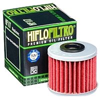 картинка Масляный фильтр внутренний HIFLO FILTRO HF117 15412-mgs-d21 от магазина moto-bazar61.ru