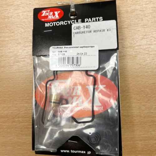 Рем.комплект карбюратора TourMax CAB-Y40 Yamaha 1100 XVS Drag Star 99-06 - купить в Ростове-на-Дону