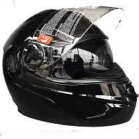 Шлем THH T-797 metallic black L 15474 фото вид спереди | Moto-Bazar