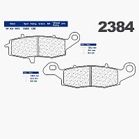 картинка Тормозные колодки CL 2384A3+ от магазина moto-bazar61.ru