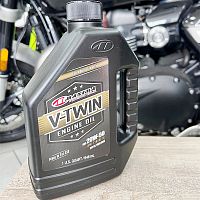 картинка Масло моторное MAXIMA V-TWIN SyntheticBlend 20W50 1L 30-14901 от магазина moto-bazar61.ru