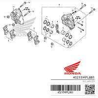 картинка Болт HONDA 45215-MFL-881 от магазина moto-bazar61.ru