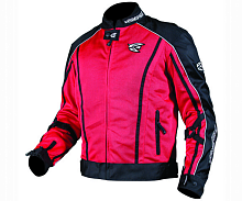 Куртка AGV SPORT SOLARE TEXTILE JACKET RED L фото | Moto-Bazar