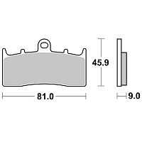 Тормозные колодки BREMBO SINTER 07GR62SR - купить в Ростове-на-Дону