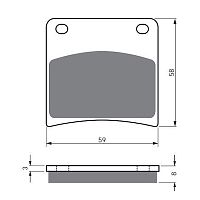 Тормозные колодки GOLDfren S3 027 22968 - купить в Ростове-на-Дону