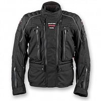 Куртка CLOVER текстиль CROSSOVER WP BLACK/OIL XXL фото | Moto-Bazar