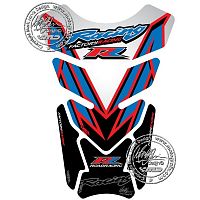 картинка Наклейка на бак MOTOGRAFIX HONDA BLACK/RED/BLUE TH017RWB от магазина moto-bazar61.ru