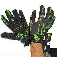 картинка Перчатки THOR Flux Ripple Monster blk/green L 80725-37 от магазина moto-bazar61.ru