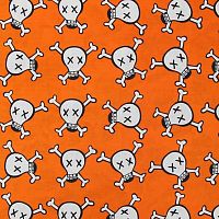 Бандана  "Рыжий череп" 45351_11B2 фото сбоку | Moto-Bazar