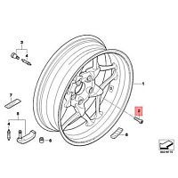 картинка Болт BMW 36 31 7 673 903 от магазина moto-bazar61.ru