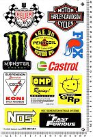 картинка Наклейка MIX 025 13147 от магазина moto-bazar61.ru