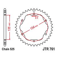 Звезда ведомая AFAM 50801-38 ( JTR761.38 ) - купить в Ростове-на-Дону