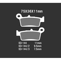 Тормозные колодки VD-144/2JL - купить в Ростове-на-Дону