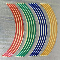 картинка Наклейка на диск сигмент yellow/blue/green/red 15893 от магазина moto-bazar61.ru