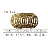 картинка Диск сцепления VESRAH VC-391 от магазина moto-bazar61.ru