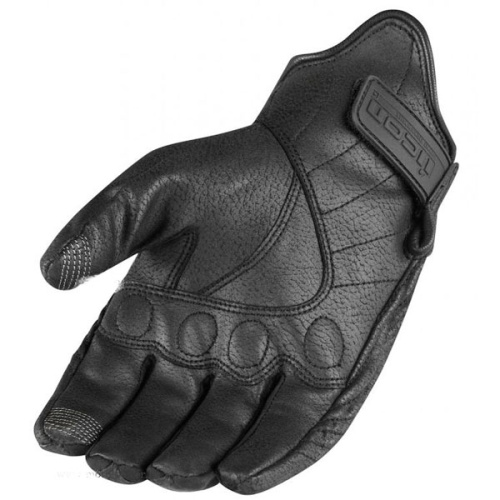 картинка Перчатки ICON PURSUIT BLACK MD 3301-3385 M от магазина moto-bazar61.ru фото 2