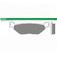 картинка Тормозные колодки New Fren FD0345TS от магазина moto-bazar61.ru