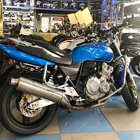 Мотоцикл HONDA CB 400 SFVK NC42-1101423 2008 - вид спереди и сбоку