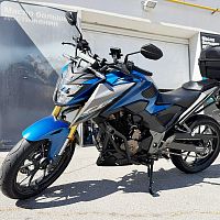 Suzuki GSX-S750 (2021) - детали, светодиодные поворотники, приборная панель