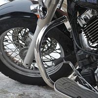 картинка Дуги CRAZY IRON нержавейка XVS650 98-11 35030 от магазина moto-bazar61.ru