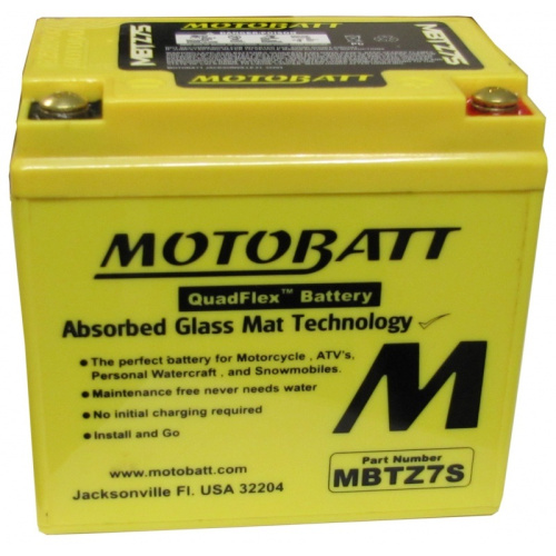 картинка АКБ MOTOBATT MBTZ7S (114*70*107) 08570 от магазина moto-bazar61.ru