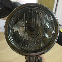 картинка Фара PW Bullet crome 109mm 223-343 от магазина moto-bazar61.ru