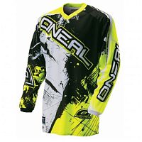картинка Майка кроссовая ONEAL Element Shocker blk/yellow XL 0024S-605 XL от магазина moto-bazar61.ru