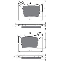 Тормозные колодки GOLDfren S33 191 24164 - купить в Ростове-на-Дону