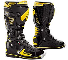 Мотоботы FORMA PREDATOR BLACK/YELLOW 46 фото | Moto-Bazar