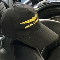 картинка Бейсболка HONDA GOLDWING black/gold 18593 от магазина moto-bazar61.ru