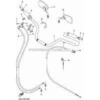 картинка Руль YAMAHA 3D8-26111-01-00 от магазина moto-bazar61.ru