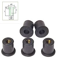 картинка TourMax Комплект крепежа WEN-006 M6x1.0*5шт от магазина moto-bazar61.ru