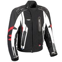 картинка Куртка HALVARSSONS PROXIMO BLACK/WHITE/RED 52 от магазина moto-bazar61.ru