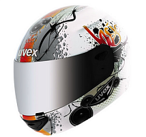 картинка Шлем UVEX HERO POLYCARBON WHITE/BLACK XS от магазина moto-bazar61.ru