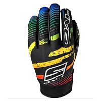 Перчатки FIVE Planet Fashoin logo rainbow L 17323 L фото сбоку | Moto-Bazar