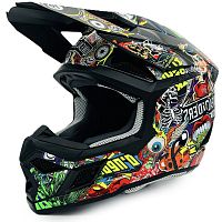 Шлем ONEAL 3Series CRANK V.24 red/green XL 0625-15 XL фото вид спереди | Moto-Bazar