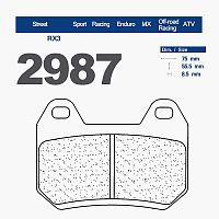 Тормозные колодки CL 2987RX3 - купить в Ростове-на-Дону