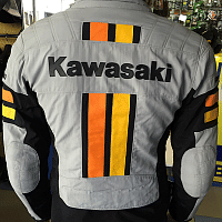 картинка Куртка KAWASAKI текстиль VENICE JACKET- FEM GREY M/46 от магазина moto-bazar61.ru
