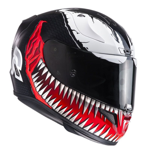 Шлем HJC R-PHA 11 VENOM MARVEL MC1 M 18976 - фото в магазине moto-bazar61.ru Шлем HJC R-PHA 11 VENOM MARVEL MC1 M 18976 фото и видео