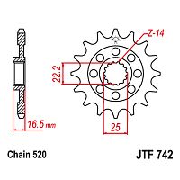Звезда ведущая AFAM 52614-15 ( JTF742.15 ) - купить в Ростове-на-Дону