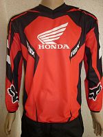 картинка Майка кроссовая FOX-HONDA JERSEY RED 2XL от магазина moto-bazar61.ru