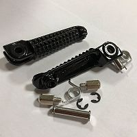 картинка Подножки Yamaha (водитель) R1/R6 1998-2014 black 17782 от магазина moto-bazar61.ru