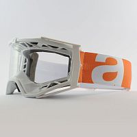 картинка Очки кроссовые ARIETE 8K ARI 13-1 wh/orange 14960-131 от магазина moto-bazar61.ru